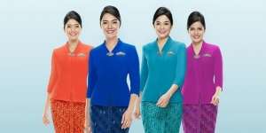 Viral Pramugari Indonesia Zaman Old Pakai Sanggul, Seragamnya Masih Kebaya