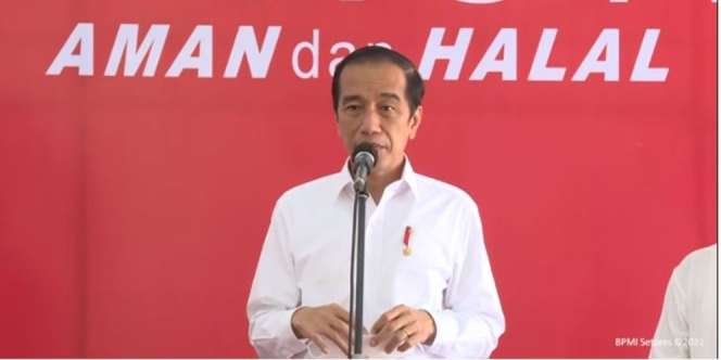Jokowi: Kalau 70 Persen Sudah Disuntik, Covid Mau Datang Bisa Mental