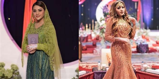 7 Gaya Aurel Hermansyah dari Lamaran Hingga Henna Night, Terakhir Paling Keren