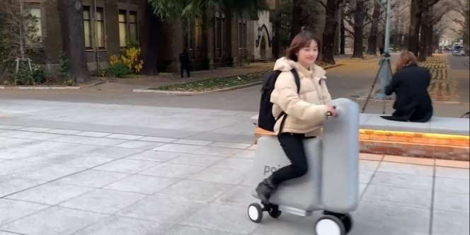 Bisa Dikendarai, Mahasiswa di Jepang Ciptakan Sepeda Motor Tiup
