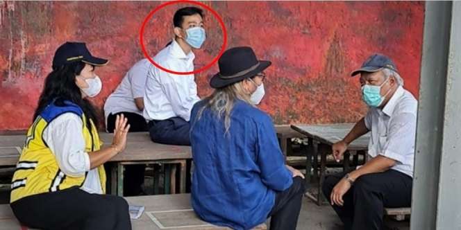 Blusukan Bareng, Cara Duduk Gibran di Depan Menteri PUPR Jadi Sorotan