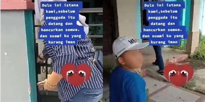 Suami Direbut Pelakor, Ibu dan Anak Tak Kuasa Saat Datangi Rumah