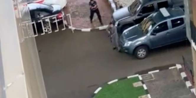 Terjadi Baku Tembak di Mabes Polri, Satu Orang Terkapar, Ini Videonya