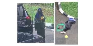 Penampakan Penerobos Mabes Polri yang Tewas Didor, Berpakaian Wanita Bawa Map