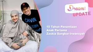 10 Tahun Penantiaan Anak Pertama Zaskia Sungkar-Irwansyah