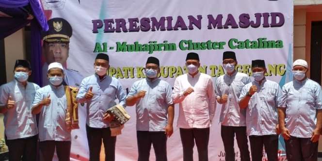 Diminta Prokes Ketat, Bupati Tangerang Izinkan Sholat Tarawih di Masjid