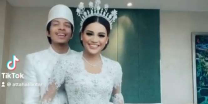 Resmi Menikah, Atta Ngaku Nyaman Bikin TikTok dengan Aurel