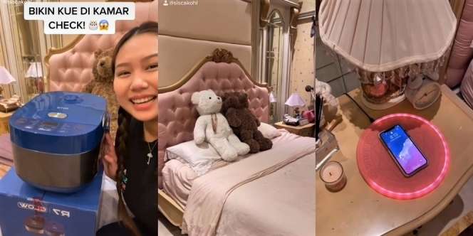 7 Potret Kamar Tidur Sisca Kohl Dijadikan Tempat Masak, Mewahnya Bukan Main