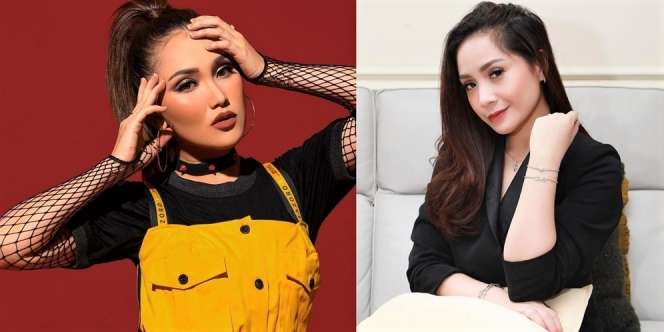 Video Reaksi Ayu Ting Ting dan Nagita Slavina Saat Berpapasan: Mendadak Patung