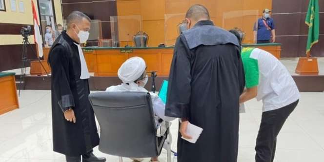 Keberatan Tak Diterima Hakim, Kasus Habib Rizieq Lanjut