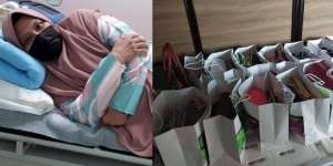 Ibu Baru Meninggal, Reaksi Sahabat Dihadiahi Kerudung Almarhumah Bikin Haru