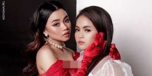 Momen Kompak Putri DA dan Aulia DA Saat Pemotretan Tema Bawang Merah dan Putih