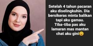 Selingkuhan Tak Sebaik Kekasih Lama, Isi WA Mantan Minta Balikan Bikin Emosi