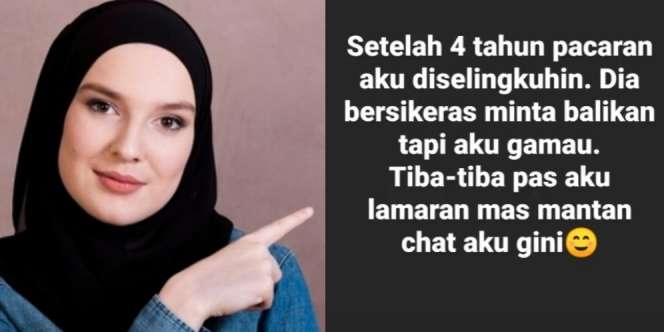 Selingkuhan Tak Sebaik Kekasih Lama, Isi WA Mantan Minta Balikan Bikin Emosi