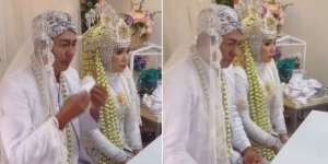 Pacaran 2 Tahun Tak Pernah Bertemu, Usai Akad Pengantin Pria Langsung Mewek