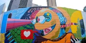 Menghidupkan Wisata Singapura Lewat Seni Mural nan Kreatif
