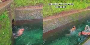 Merinding, Lagi Asyik Renang di Bali, Dengar Tawa Cekikikan Wanita