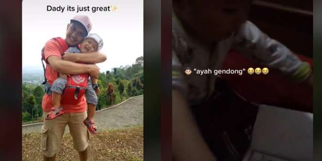 Bikin Mewek, Balita Panggil Foto Almarhum Ayah di Buku Yasin