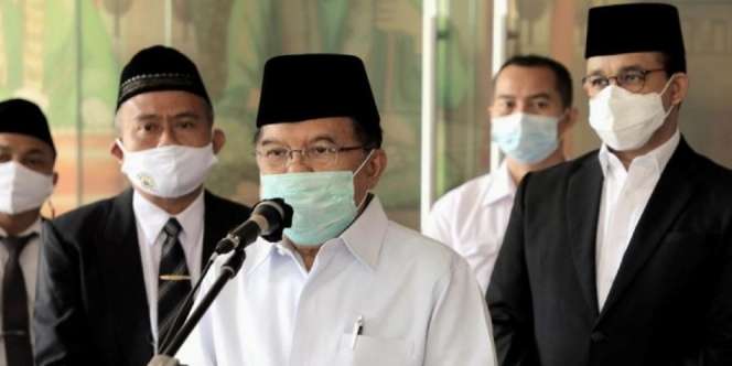 Jusuf Kalla Siapkan Sejumlah Masjid Jadi Sentra Vaksinasi Covid-19
