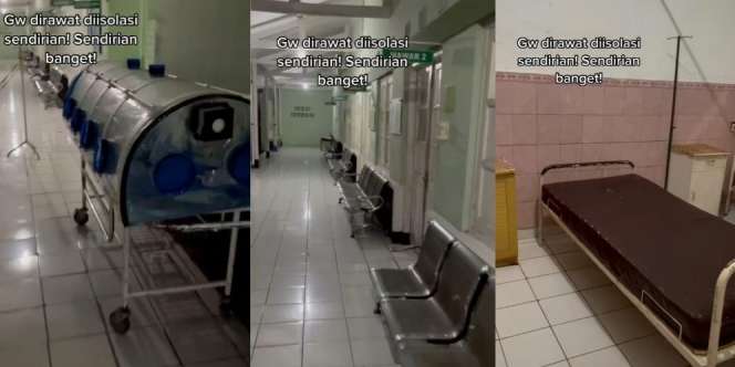 Seram, Pria Diisolasi Sendirian di RS, Dengar Suara Batuk Tapi Tak Ada Orang