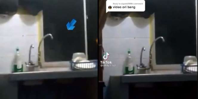 Bikin Merinding! Penampakan Pocong Jam 3 Pagi di Dapur