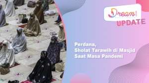 Perdana, Sholat Tarawih di Masjid Saat Masa Pandemi