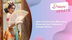 Aksi Lucinta Luna Berenang Dikecam Susi Pudjiastuti
