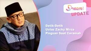 Detik-Detik Ustaz Zacky Mirza Pingsan Saat Ceramah