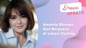 Amanda Monopo Ikut Berpuasa di Lokasi Syuting