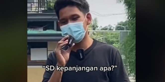 Ditanya Kepanjangan SD, Jawaban Bocah Ini Bikin Melongo