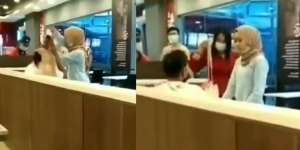 Wanita Siram Pria yang Tunggu Bukber Sama Pelakor, Ditontonan Orang Serestoran