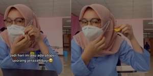 Mengharukan, Calon Dokter Menangis Saat Autopsi Bayi yang Dibuang Orangtuanya