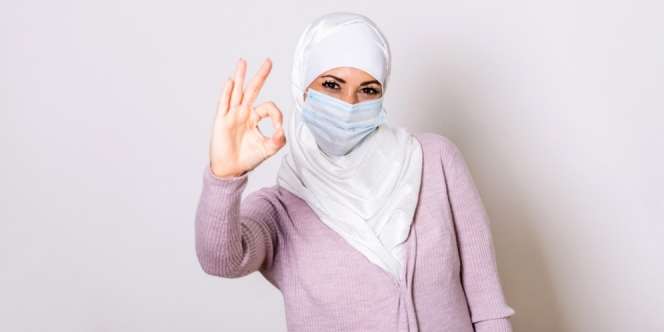 Inovatif, 3 Bentuk Masker dari Hijab