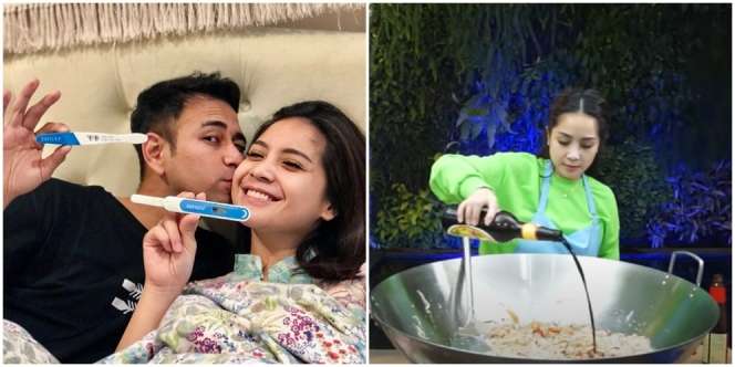 Sedang Hamil, Nagita Slavina Masak untuk Kuli Bangunan