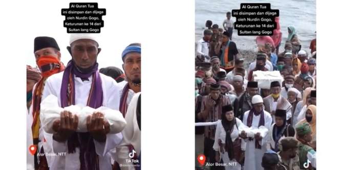 Mengintip Festival Alquran Berusia 500 Tahun dari Kulit Kayu di NTT