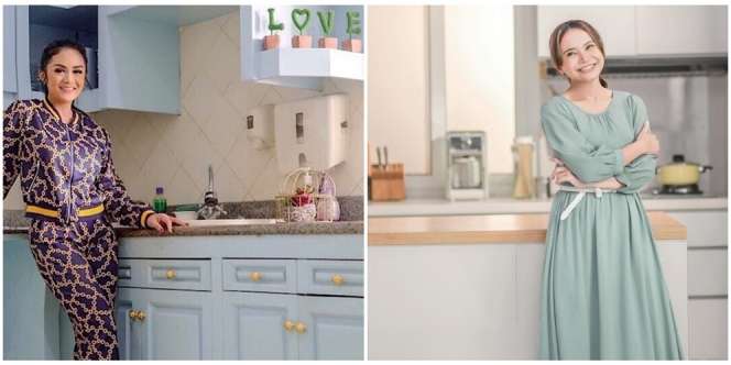 Dapur 7 Diva Tanah Air yang Super Nyaman, Ada yang Unik
