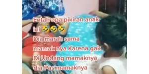 Kocak, Anak Ngambek karena Tak Diundang ke Nikahan Ibunya