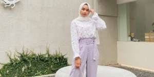 Padu Padan Outfit Hijab dengan Celana High Waist