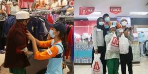 10 Momen Seru Glenca Chysara Ajak Anak Yatim Belanja di Mall