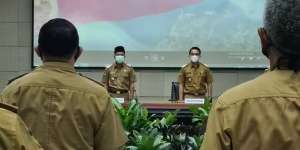 Kenakan Seragam Dinas, Wajah Sahrul Gunawan Jadi Perhatian