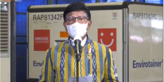 Indonesia Terima 6 Juta Bulk Sinovac dan 482.400 Vaksin Jadi Sinopharm