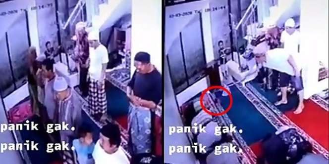 Viral Tarawih Bubar Gara-gara Tikus Ugal-ugalan
