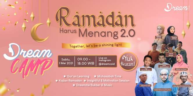 Dream Camp 2021: Keutamaan Baca Alquran Saat Ramadan, Pahalanya 700 Kali Lipat