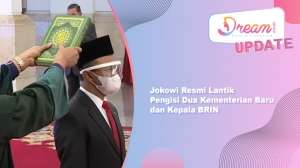 Jokowi Resmi Lantik Pengisi Dua Kementerian Baru
