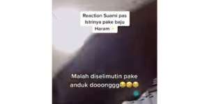 Viral Istri Pakai 'Pakaian Haram', Reaksi Suami Bikin Tak Habis Pikir
