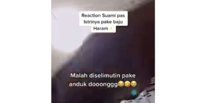 Viral Istri Pakai 'Pakaian Haram', Reaksi Suami Bikin Tak Habis Pikir
