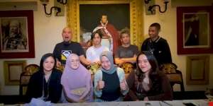 Momen Akrab Ahmad Dhani dan Mantan Suami Mulan Jameela Buka Puasa Bersama