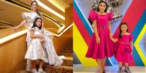 Potret 10 Seleb Cantik Kembaran Baju dengan Anak, Kompak!