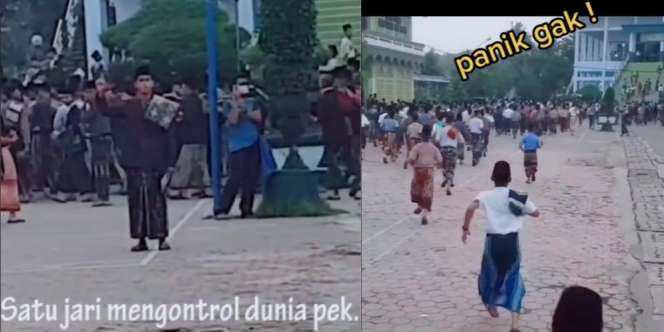 Kesaktian Jari Telunjuk Petugas Keamanan Pondok Gontor, Bikin Santri Auto Panik