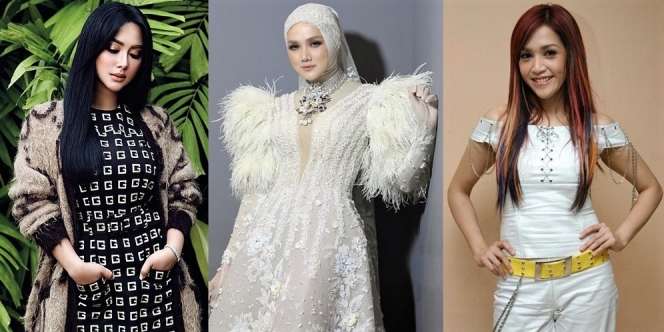 Gaya Makeup 8 Penyanyi Pop di Awal Karier, Syahrini Paling Nyentrik!